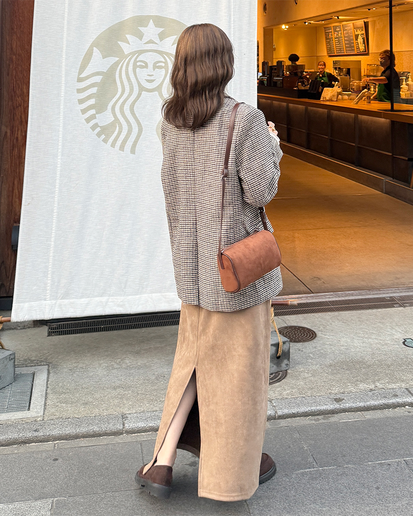 ハウンドトゥースチェックジャケット | ファッション通販サイト NUGU