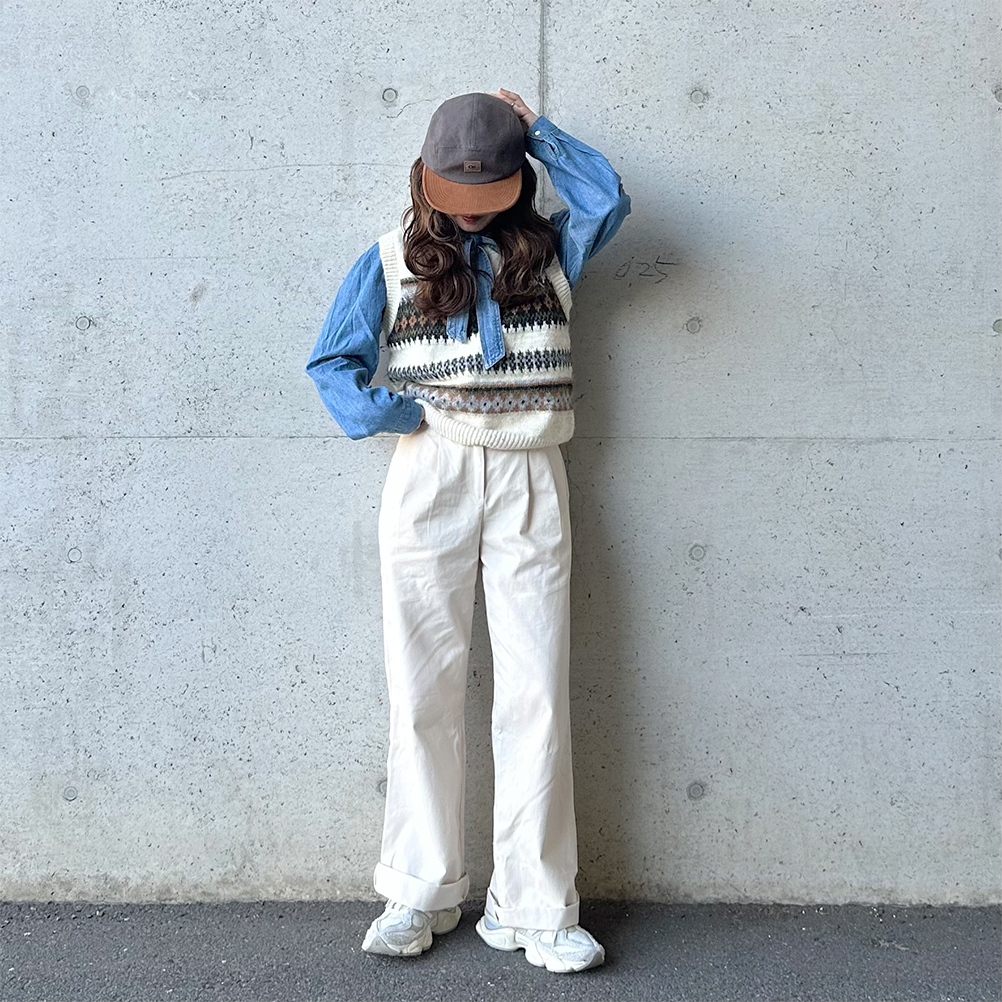 美品　M'S GRACY フリル　ベスト　ダウン　ニット　アルパカ　ノーカラー 美品 M'S GRACY フリル ベスト ダウン ニット アルパカ ノー