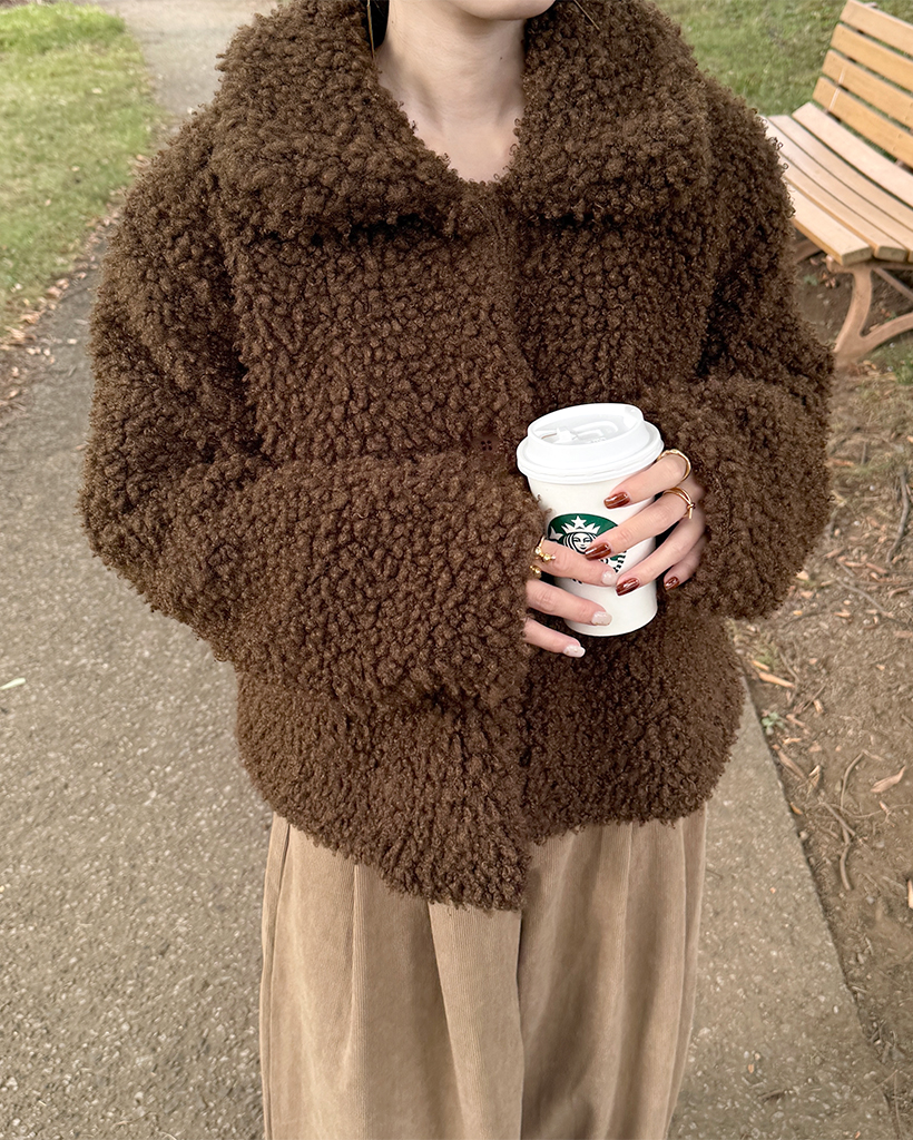 ボアカラージャケット | ファッション通販サイト NUGU