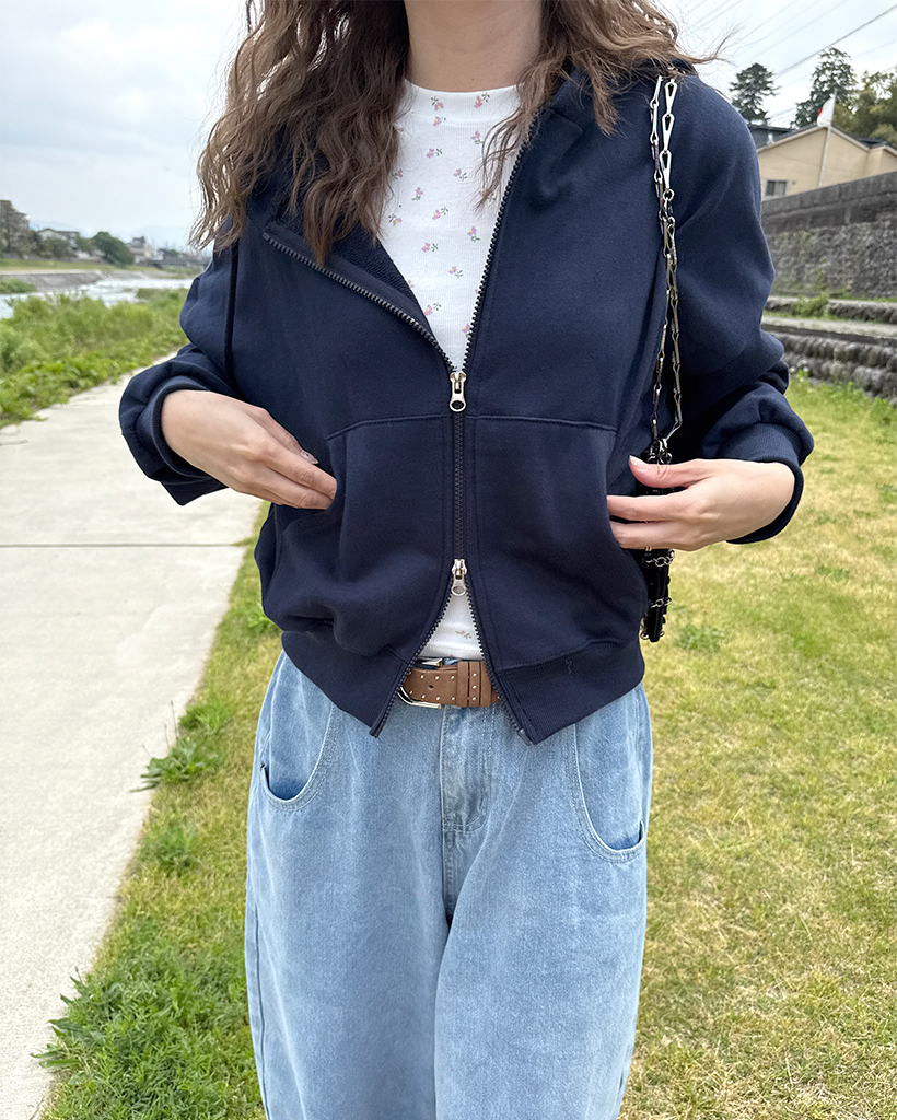 ツーウェイフードジップアップ | ファッション通販サイト NUGU