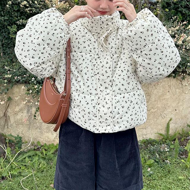 値下げ中‼️ohgaフラワージャケット フラワーダウンジャケット | ファッション通販サイト NUGU