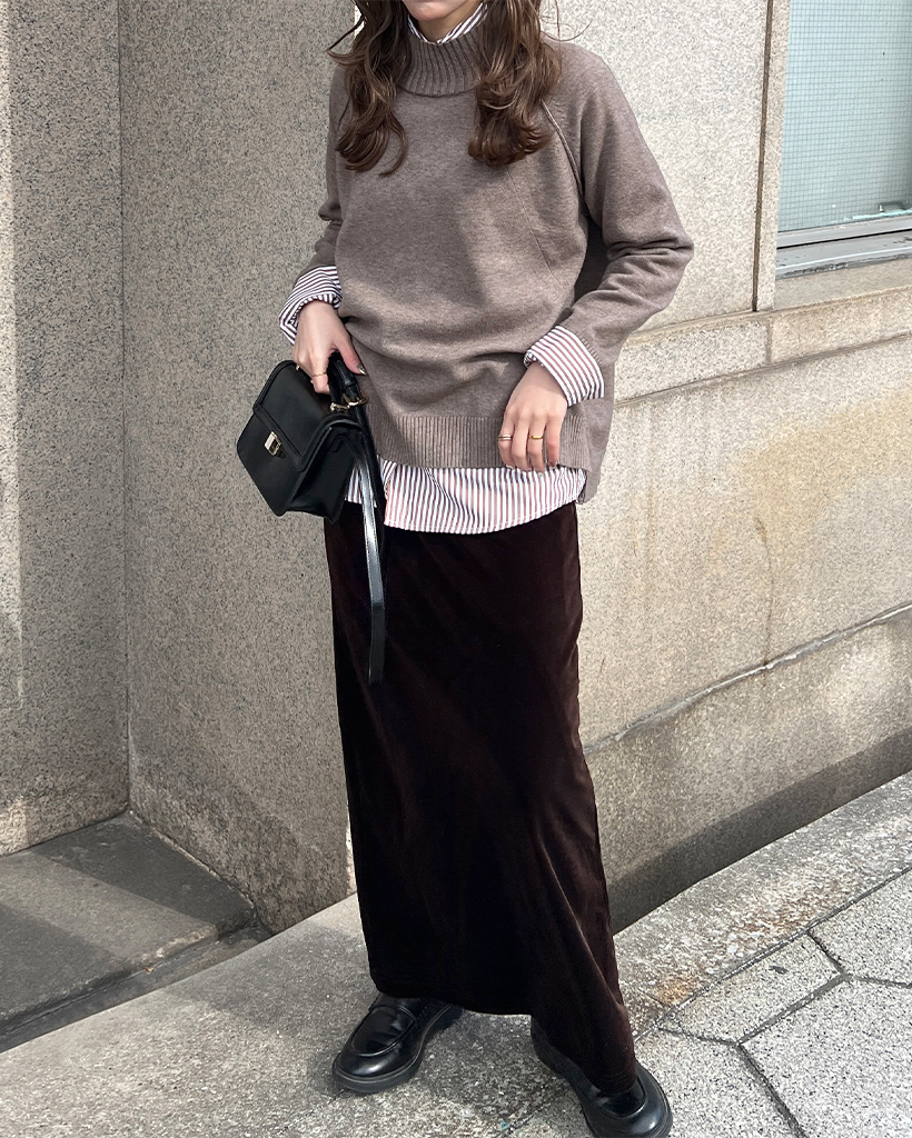 ハートポイントストライプシャツ | ファッション通販サイト NUGU