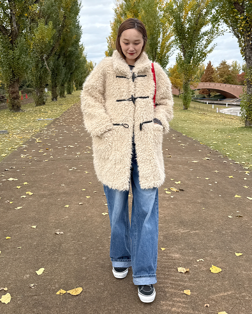 ブークレカラーダッフルコート | ファッション通販サイト NUGU