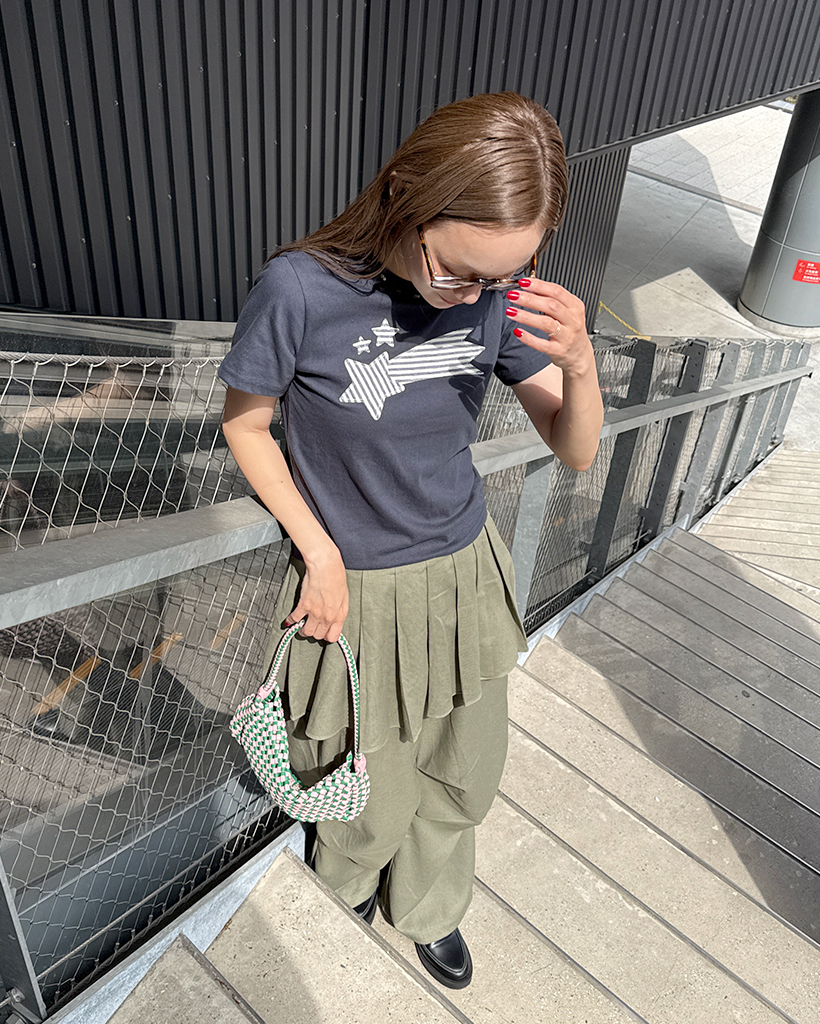 HUG O WaR Vintage chic ボーダー 袖リボン  Ｔシャツ カットソー ホワイト ベージュ ハグオーワー 5-0528M 261091 楽天市場】【定価1.1万】ハグオーワー Hug O War バックリボンV