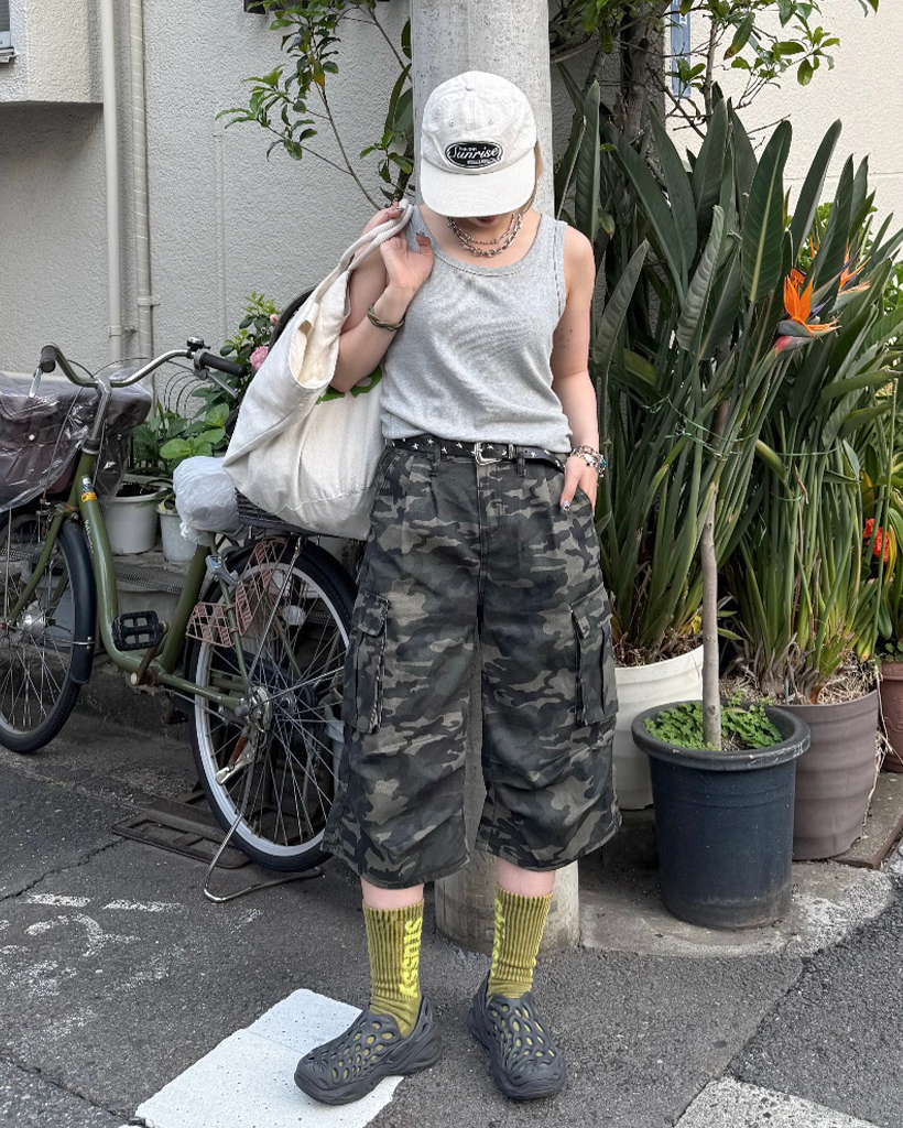 迷彩柄ハーフパンツ | ファッション通販サイト NUGU