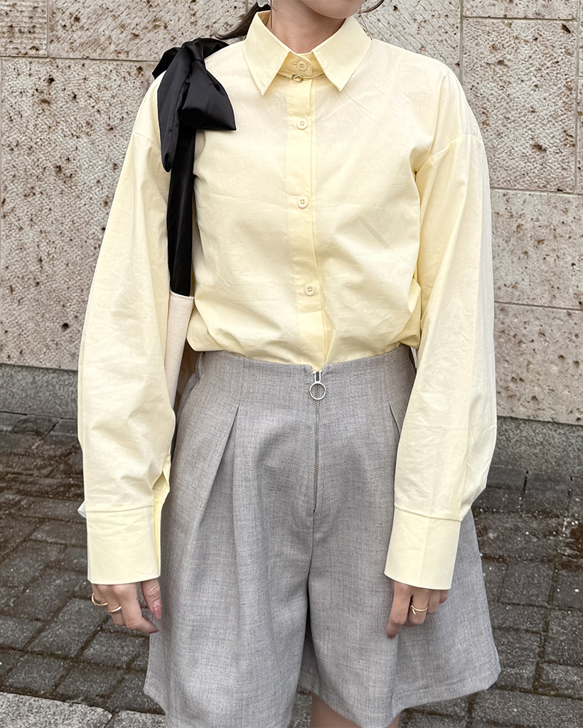 パンツ仲間 タックポイントショートパンツ | ファッション通販サイト NUGU