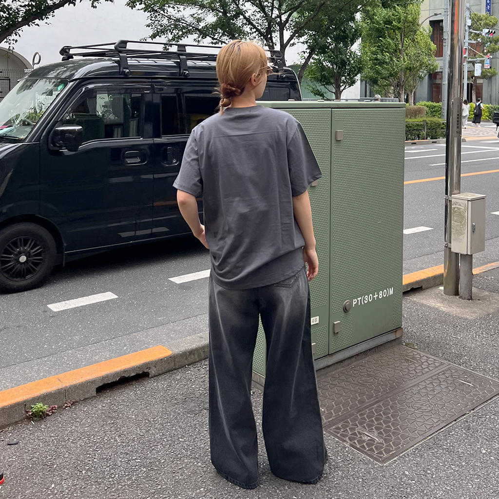 ヘムボタンデニムパンツ | ファッション通販サイト NUGU