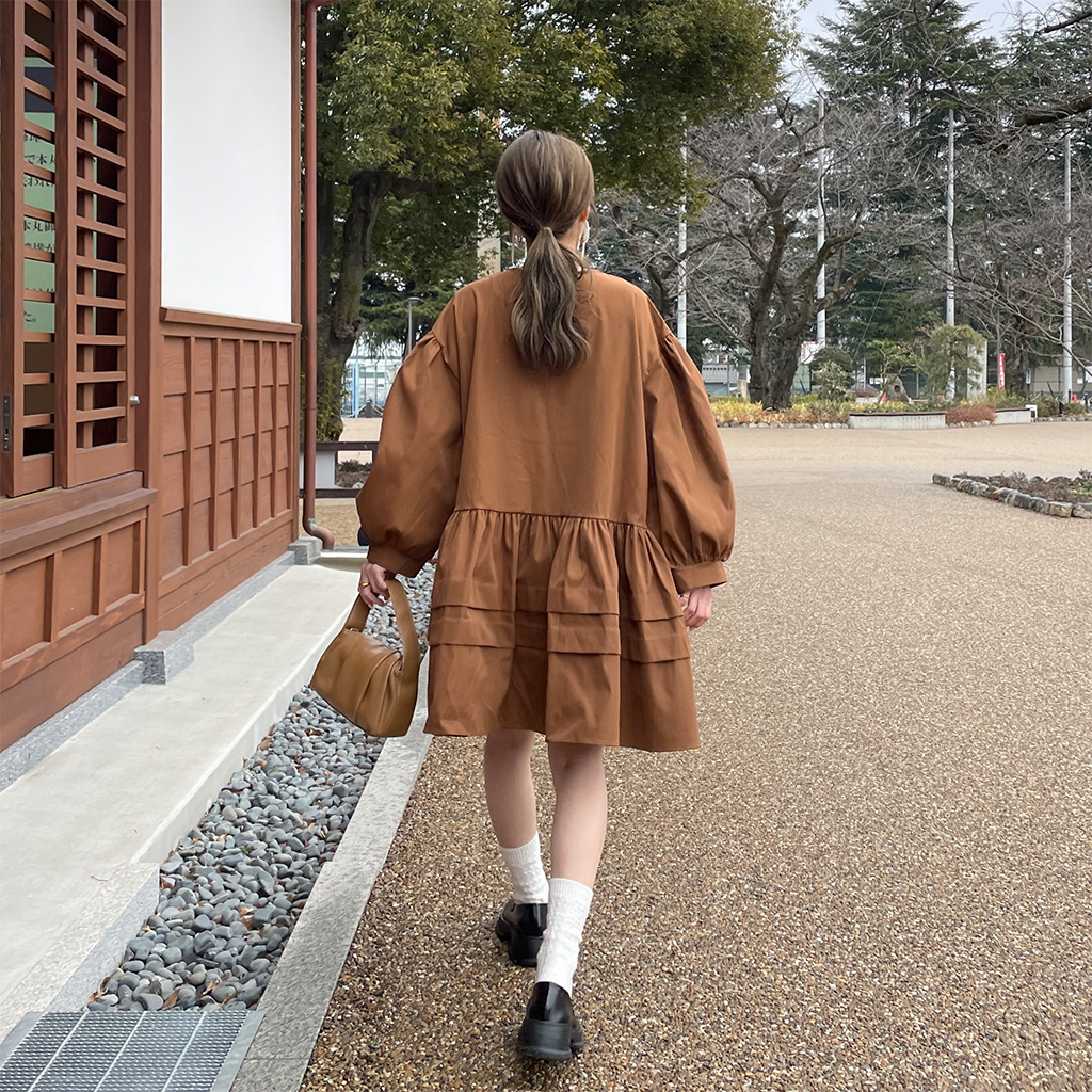 ピンタックミニワンピース | ファッション通販サイト NUGU