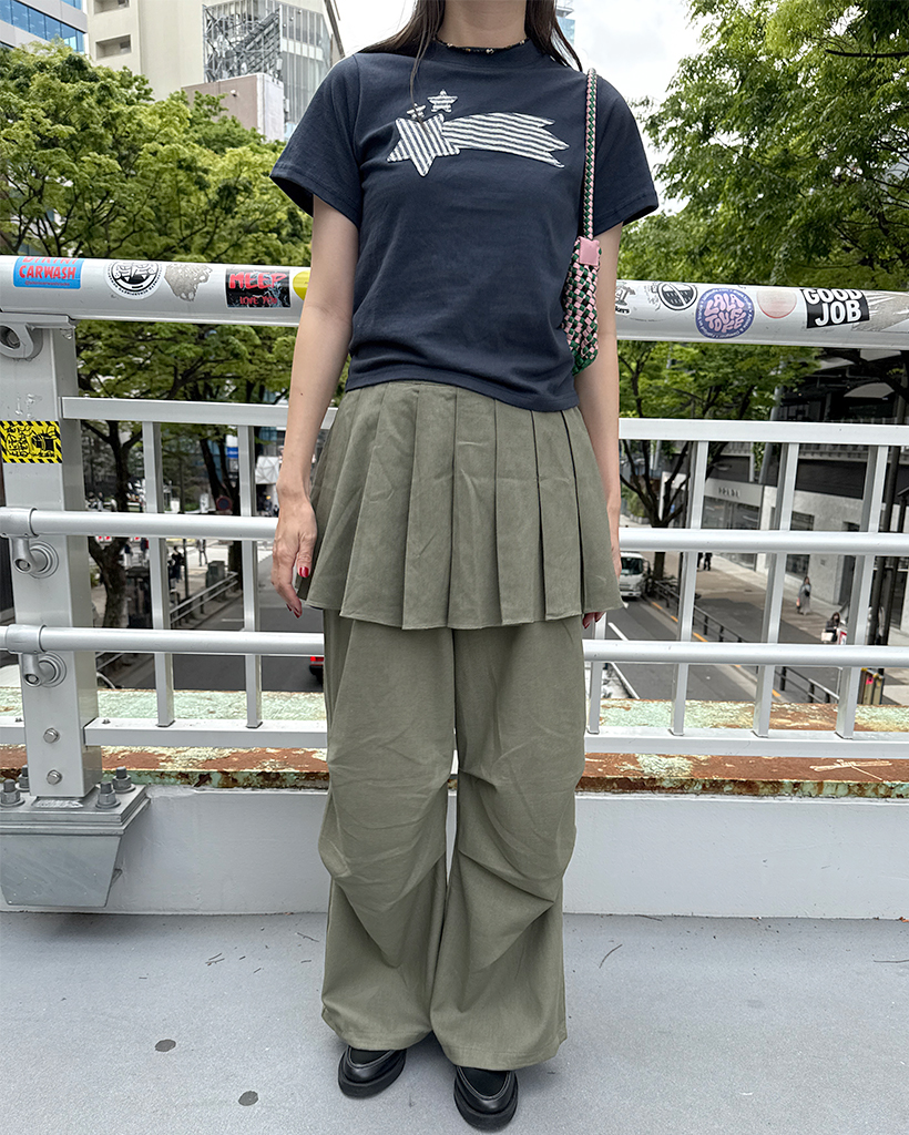 プリーツスカートワイドスラックス | ファッション通販サイト NUGU