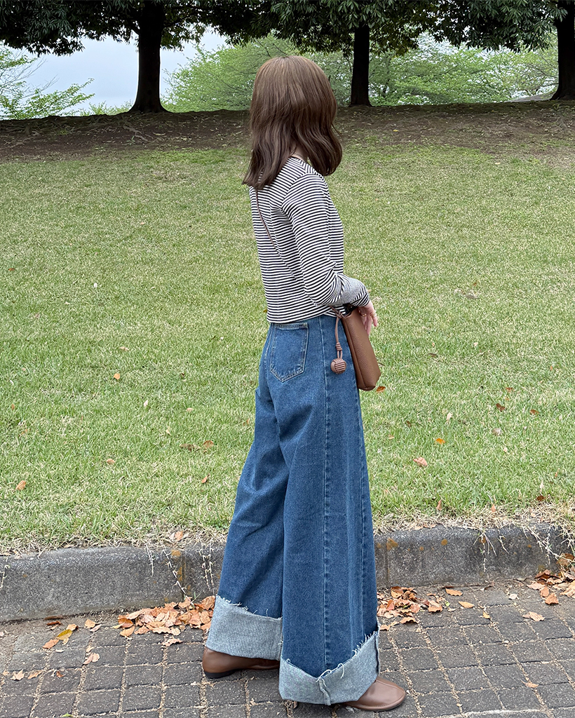 新品未使用　45r Mキャミ　ボーダーネイビー ボーダーキャミカーディガンセット | ファッション通販サイト NUGU