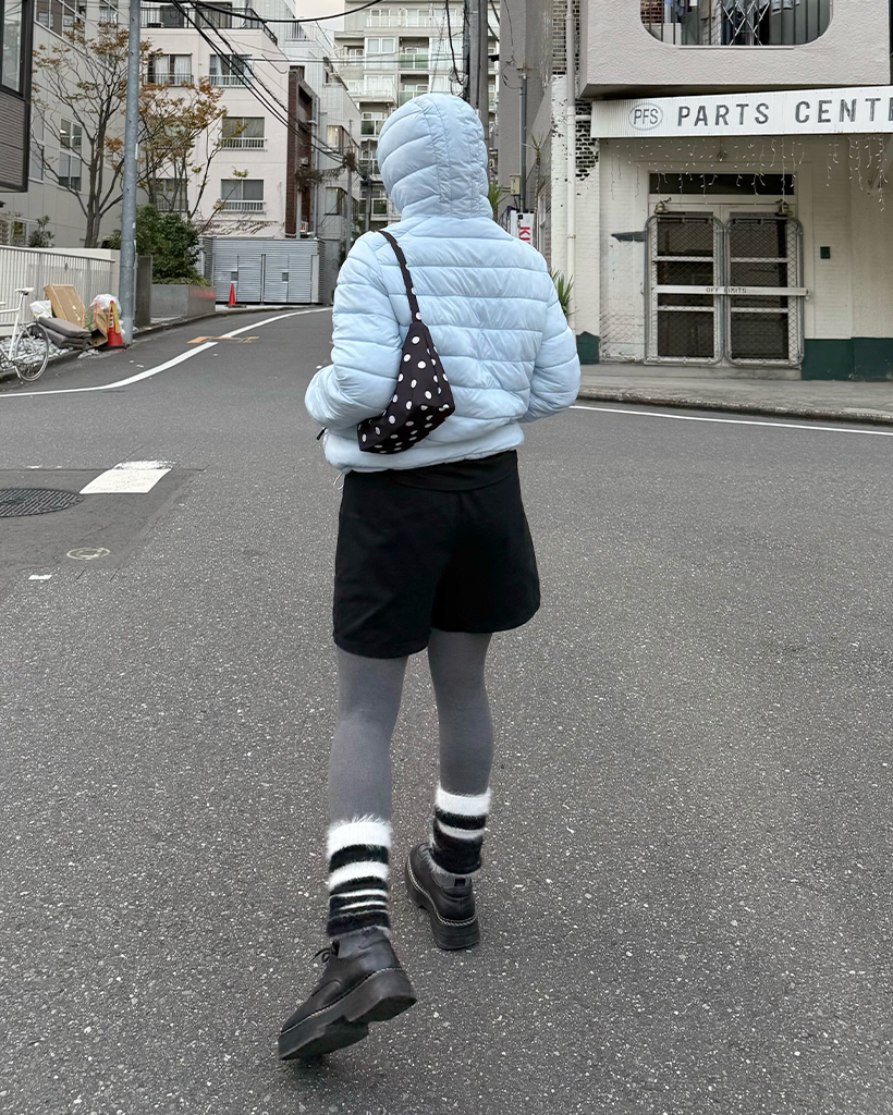 ボーダーレッグウォーマー | ファッション通販サイト NUGU