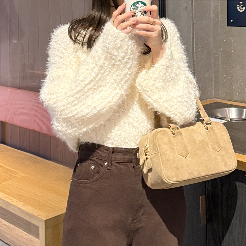 ブークレディテールVネックニット | ファッション通販サイト NUGU