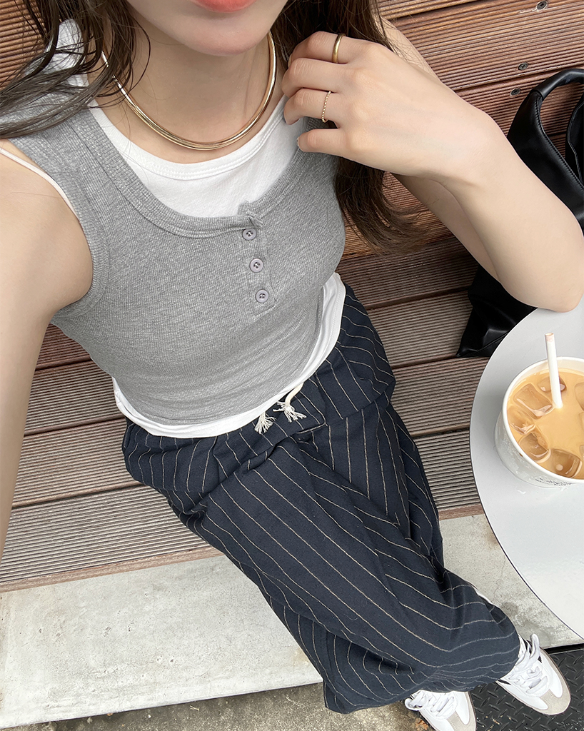 Russeluno ダークグリーン ストライプパンツ imgrc0234546692.jpg