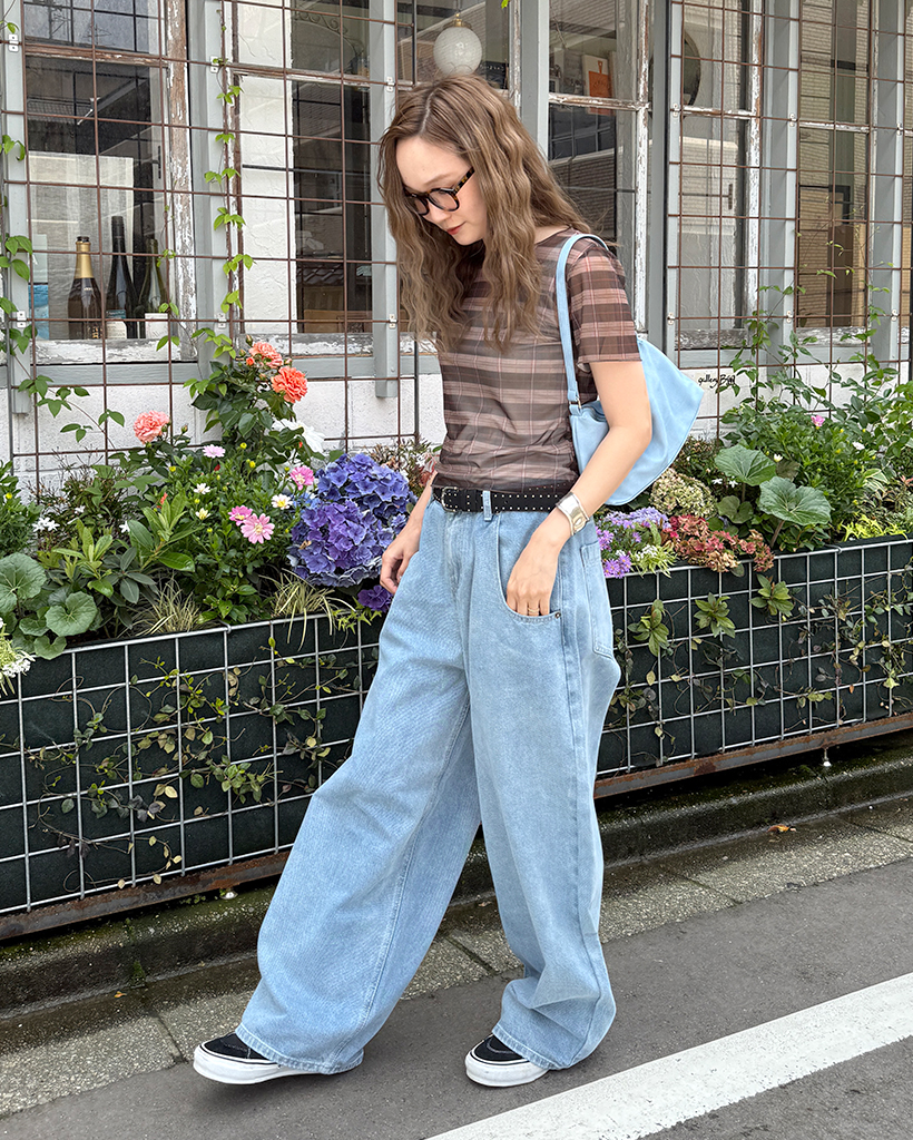 fete ワイドバルーンデニム ワイドバルーンフィットデニムパンツ | ファッション通販サイト NUGU