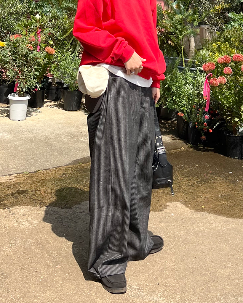 ELFSACK ワイドパンツ ストライプ 着回し デニム mc-fa-059.jpg