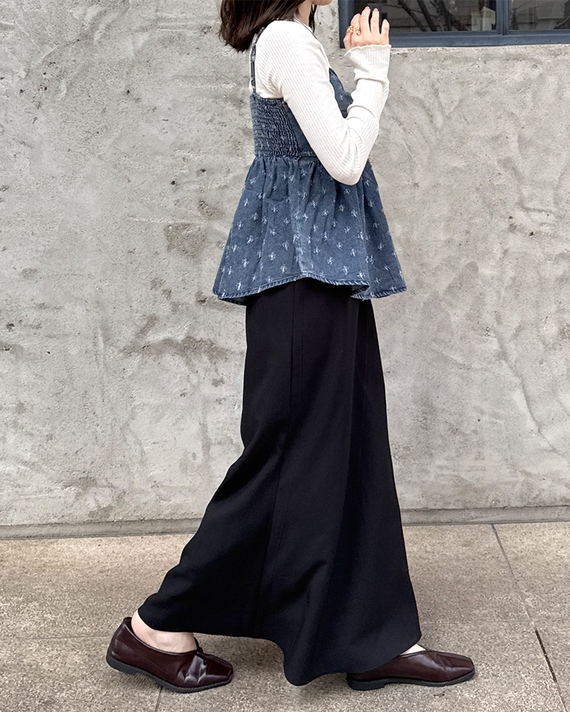 acnestudio リボンスカート　ジェニ着用 日本製着痩せカットスカート｜JENNE(ジェンヌ)公式通販：パリ