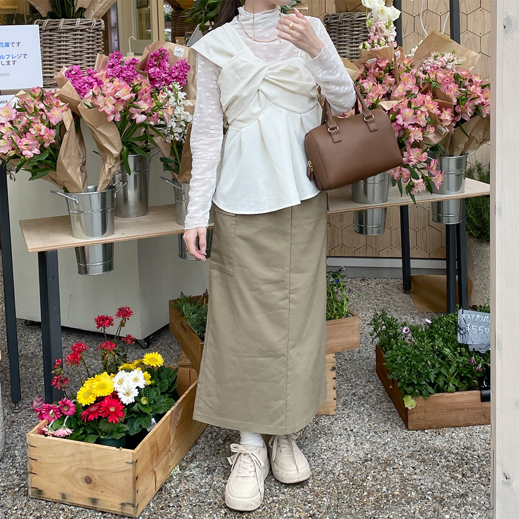 ☆巳358 ☆ GUCCI ブラウス リボン コットン ポプリ anemo-5.jpg