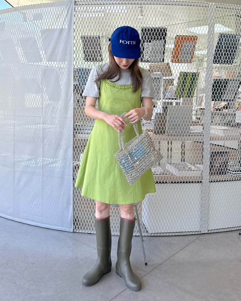 フリルビスチェミディ丈ワンピース | ファッション通販サイト NUGU