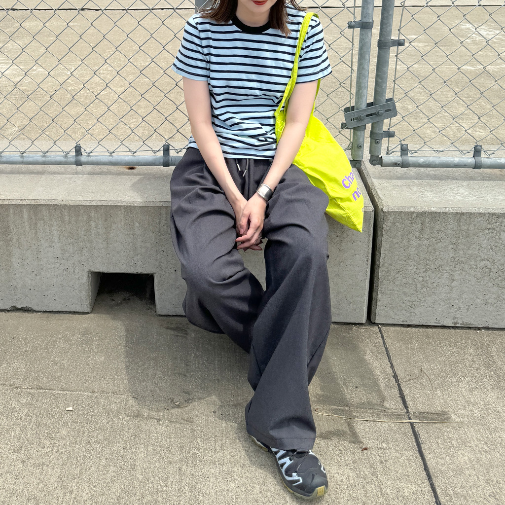119★新品 ボーダー 青 ベーシックボーダーTシャツ | ファッション通販サイト NUGU