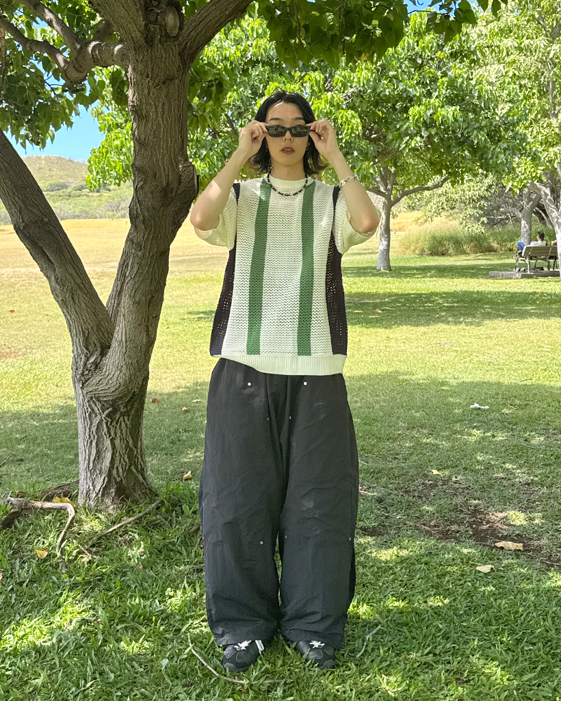 user_242dea43 20471120 ニット半袖 user_242dea43 20471120 ニット半袖 4色]半袖ニット