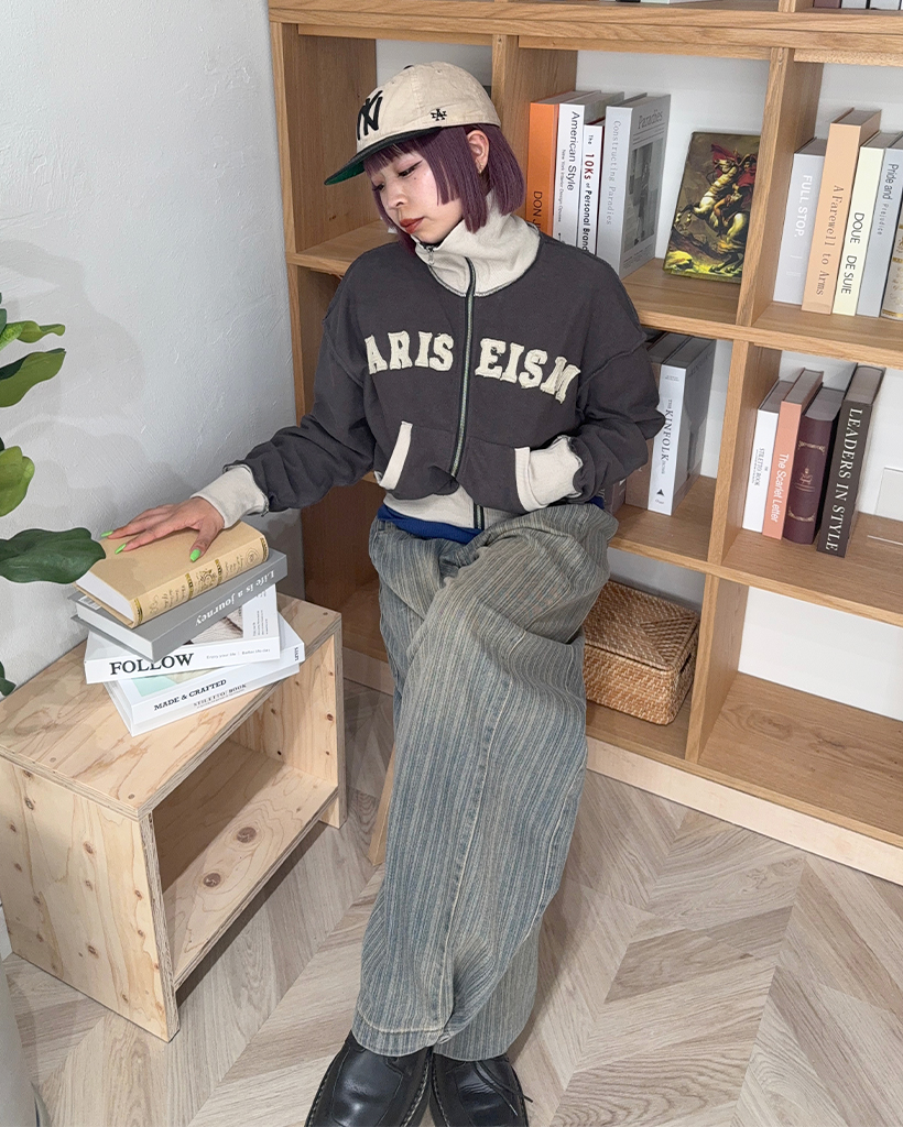 ARISクロップドジップアップ | ファッション通販サイト NUGU