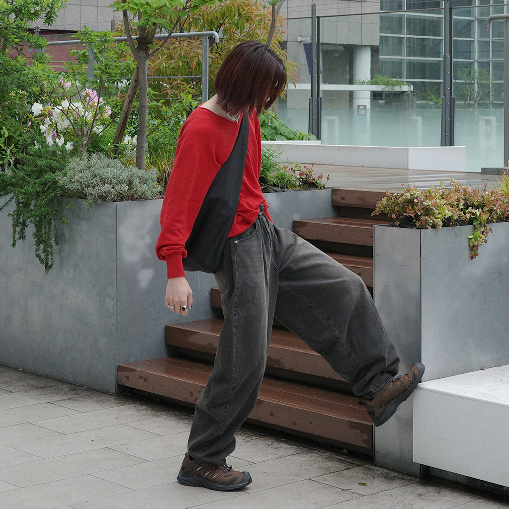 バルーンワイドデニムパンツ | ファッション通販サイト NUGU