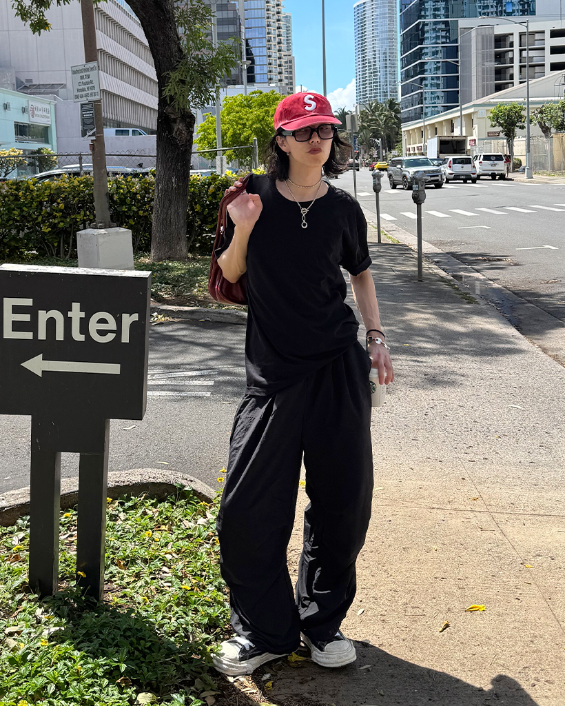 ユニセックス)パラシュートトラックパンツ | ファッション通販