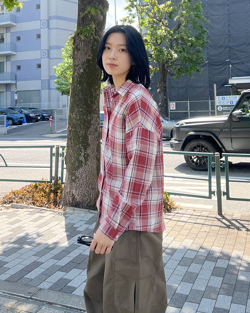 Natural Lag チェックシャツ Natural Lag チェックシャツ DUCKTAIL CLOTHING SHORT SLEEVE