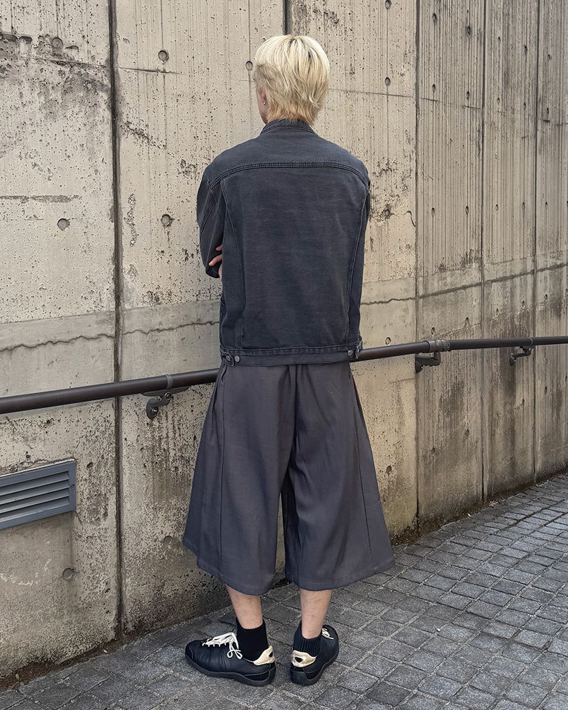 ROOMPACKER デニムジャケット ユニセックス)デニムバイカージャケット | ファッション通販サイト NUGU