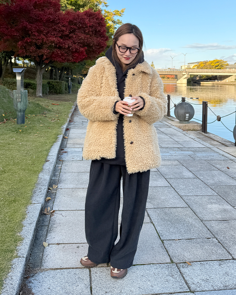 カラーボアジャケット | ファッション通販サイト NUGU