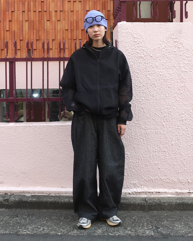 ジャケット・アウター Haruka Haruja - Casual Patchwork Varsity Jacket