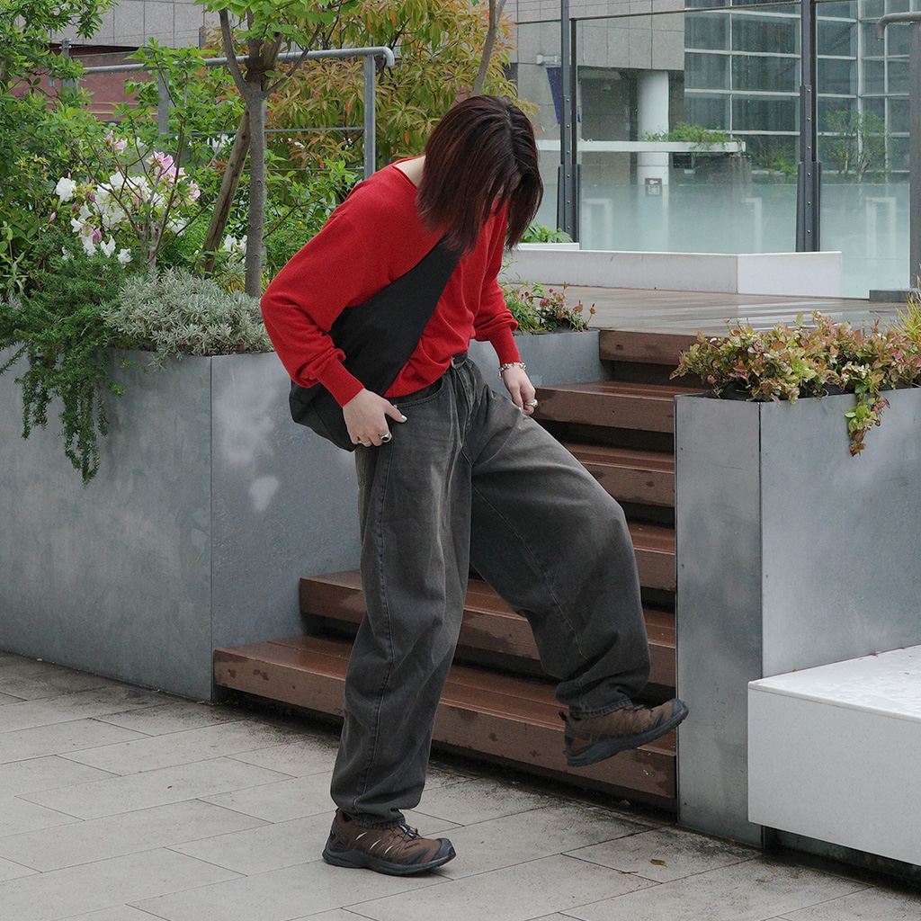 バルーンワイドデニムパンツ | ファッション通販サイト NUGU