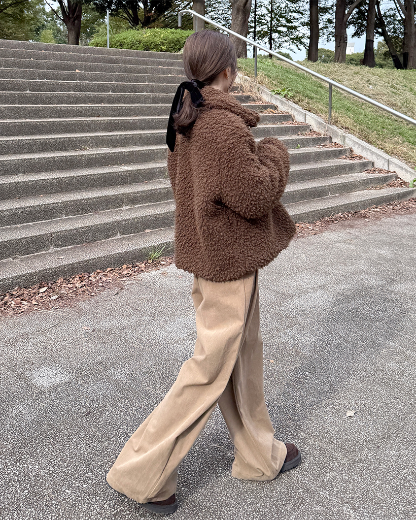 ボアカラージャケット | ファッション通販サイト NUGU