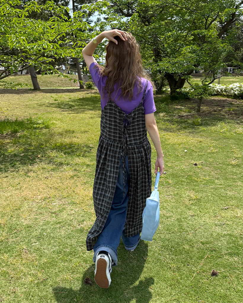 美品⁂バーバリーロンドン⁂ ロングワンピース　切替　ノバチェック　リボン　160 美品】バーバリー オブ ロンドン 160 ワンピース ノバチェック