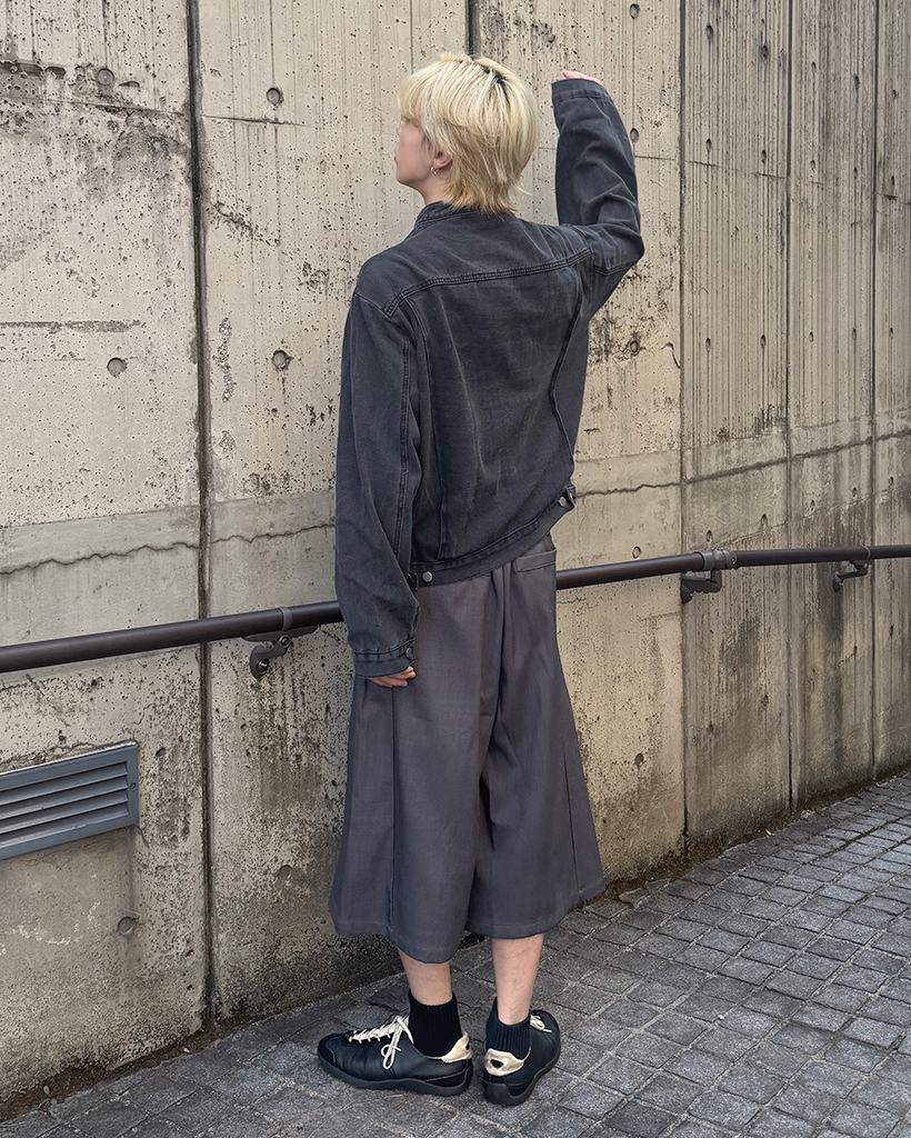 VEJAS ダークデニム ジャケット S オーバーサイズハードダメージデニムジャケット / Gジャン