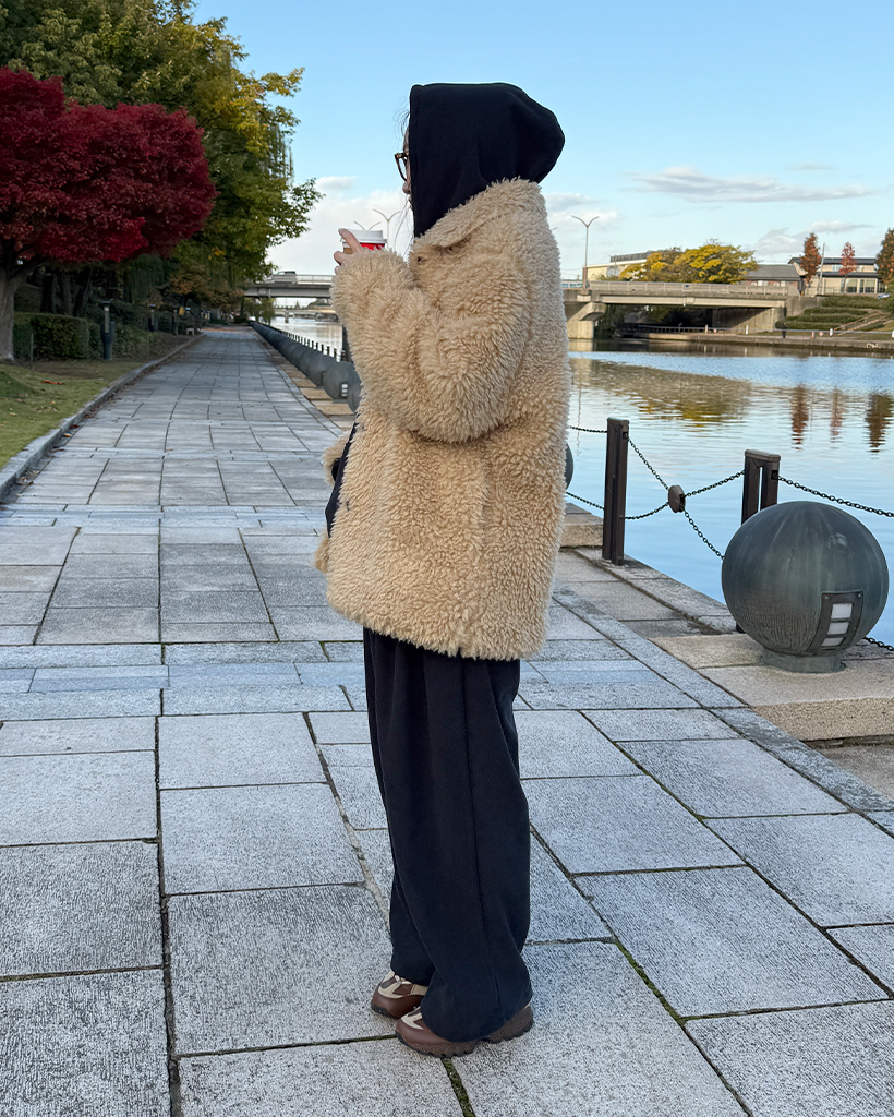 カラーボアジャケット | ファッション通販サイト NUGU