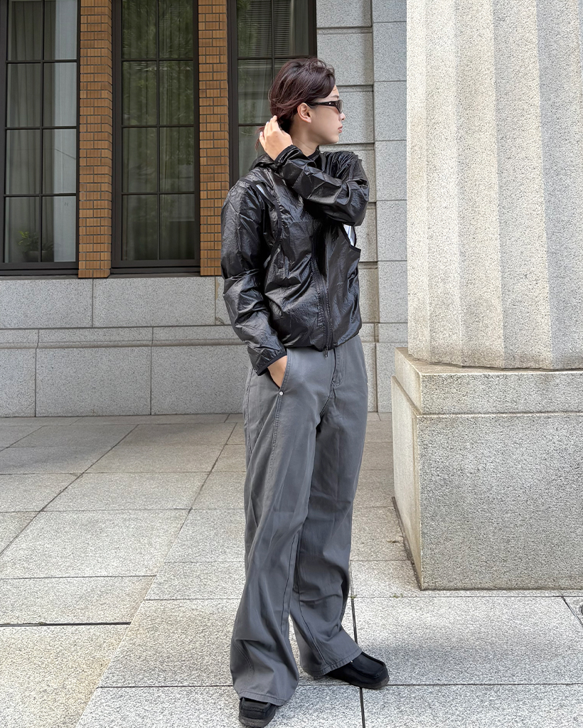 光沢2WAYウィンドブレーカー | ファッション通販サイト NUGU