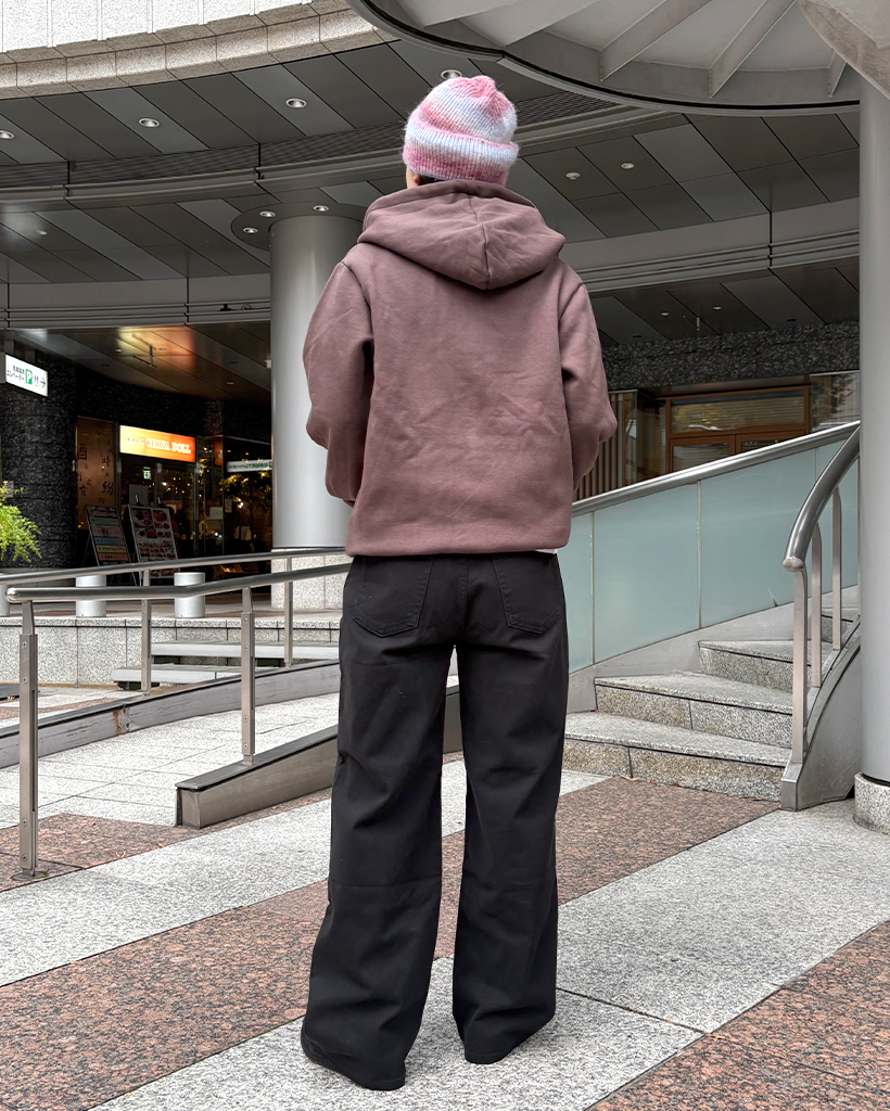 ユニセックス)カラー起毛フードジップアップ | ファッション通販サイト