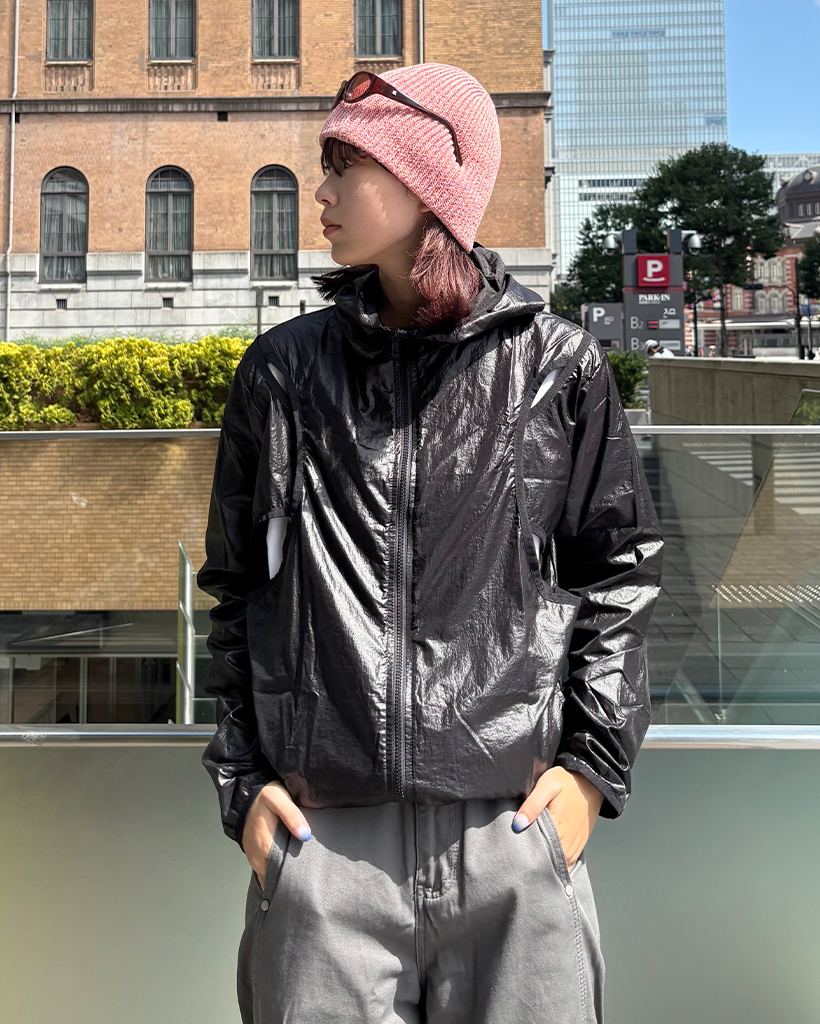 光沢2WAYウィンドブレーカー | ファッション通販サイト NUGU