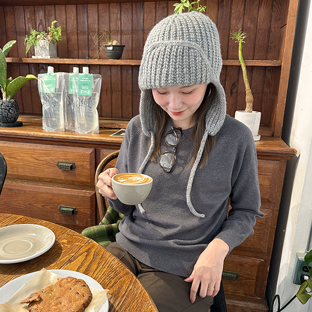 ニットフードバラクラバ | ファッション通販サイト NUGU