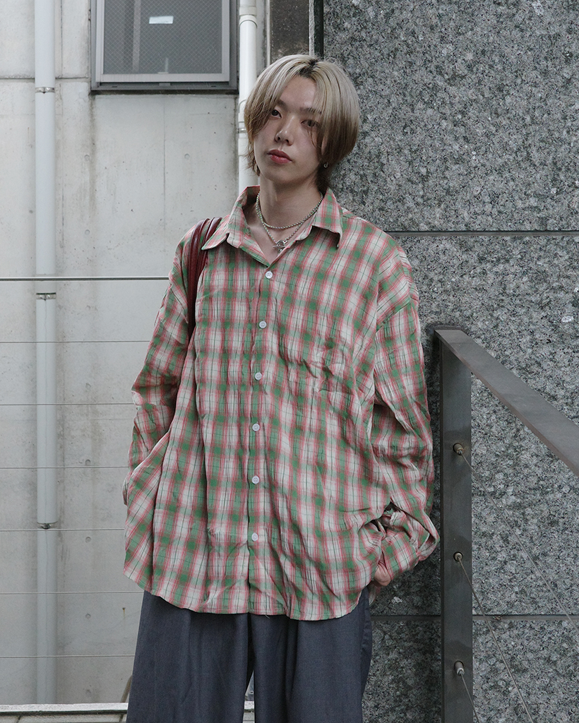 カラフルチェックシャツ | ファッション通販サイト NUGU