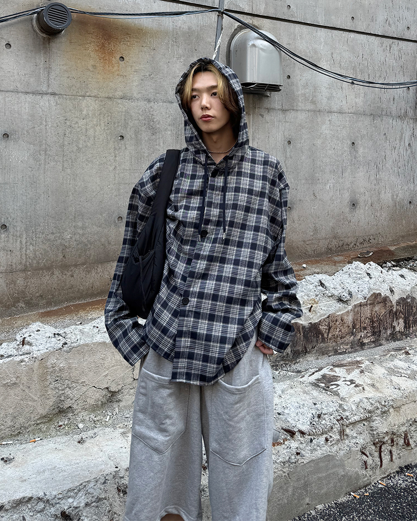 Ground Y チェックコート (ユニセックス) Ground Y チェック