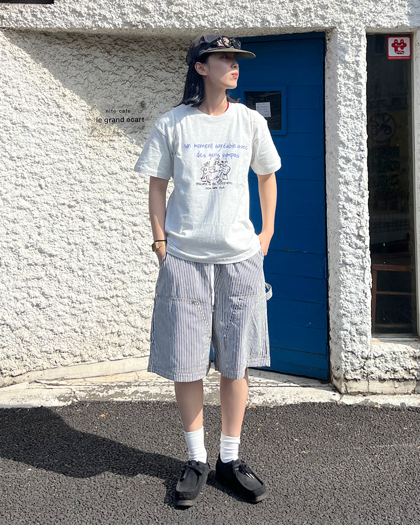HOMME girls ストライプ　ショーツ HOMME girls ストライプ ショーツ