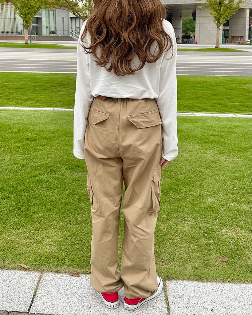ポケットコットンストレートフィットパンツ | ファッション通販サイト NUGU
