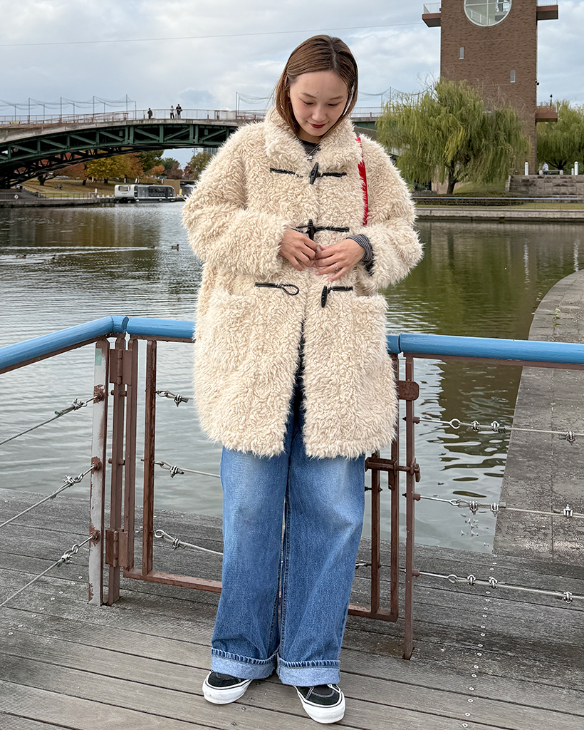 ブークレカラーダッフルコート | ファッション通販サイト NUGU