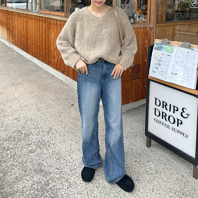AAKAM ワイドデニムパンツ 楽天市場】ワイドデニムパンツ デニムパンツ 切り替え