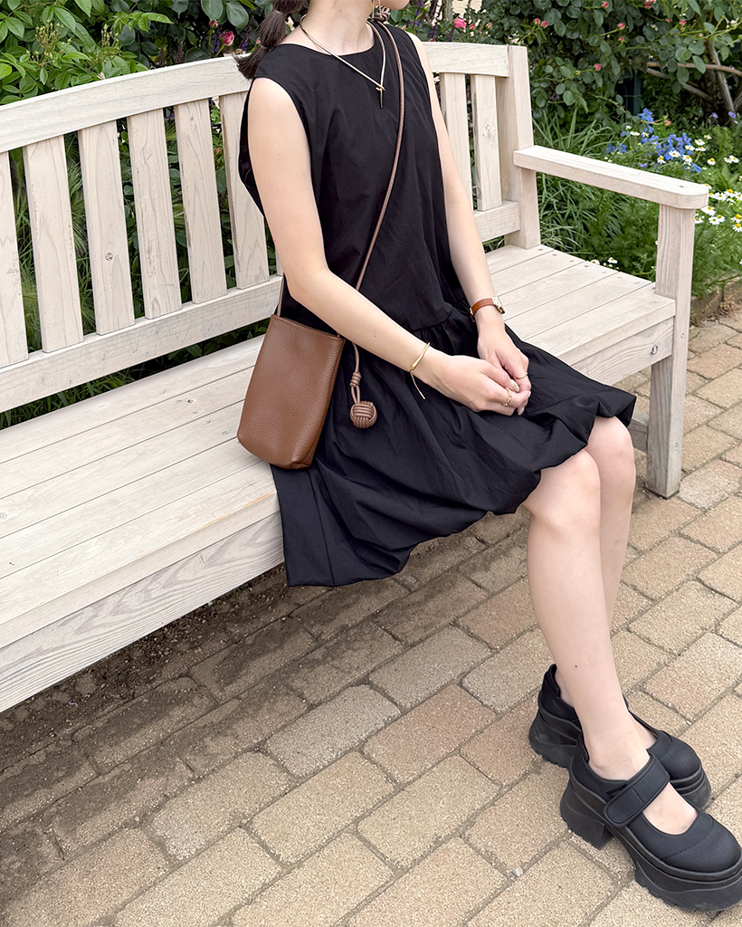 期間限定! DKNY バルーンスリーブ ミディワンピース 期間限定! DKNY バルーンスリーブ ミディワンピース (DKNY
