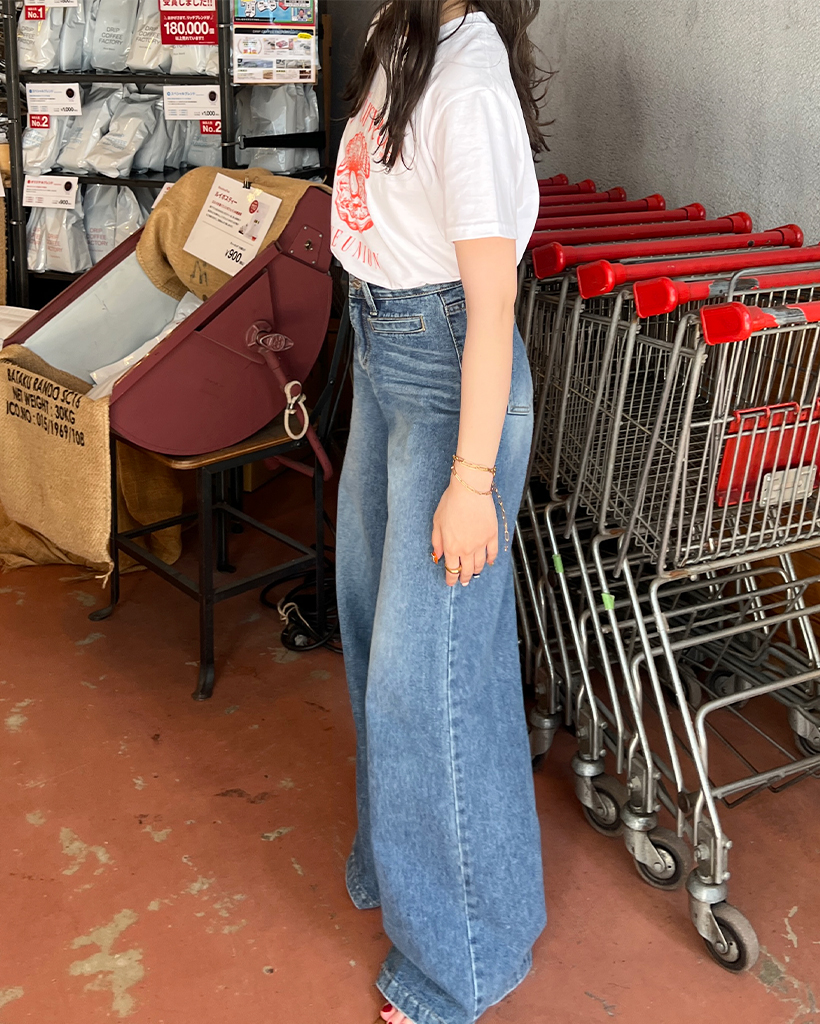 the row センター プレス デニム パンツ 0 青 S クリースライン the row センター プレス デニム パンツ 0 青 S クリースライン