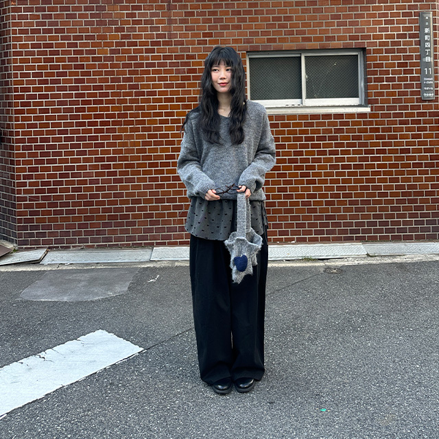 リボンドットレイヤードラップスカート | ファッション通販