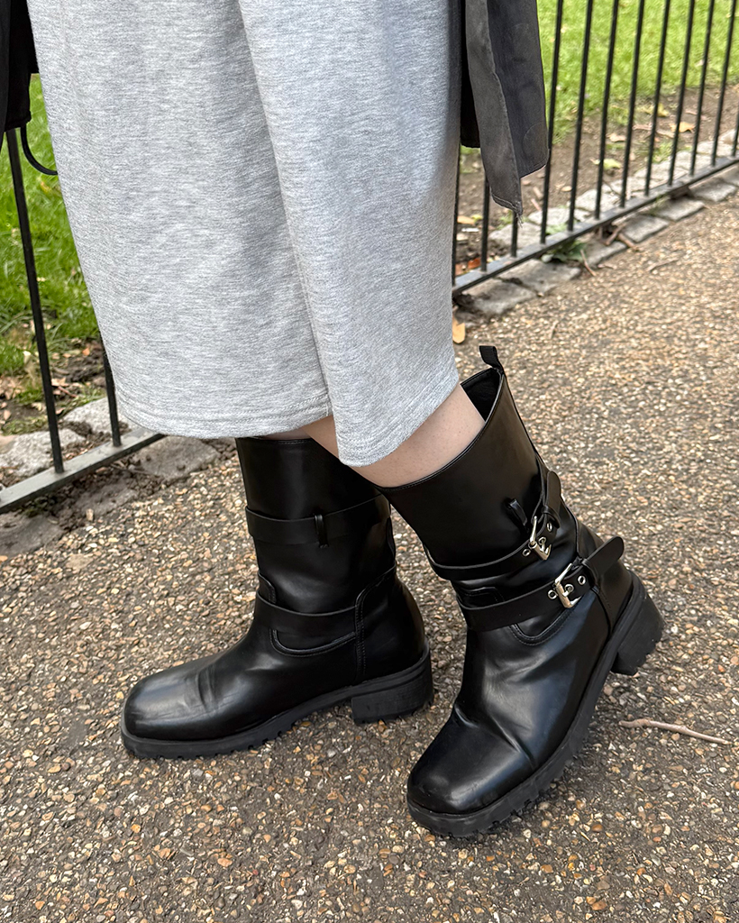 ツーバックルミドルブーツ | ファッション通販サイト NUGU